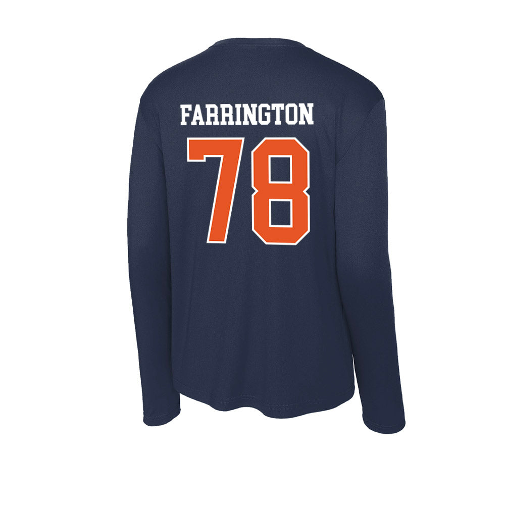 Utica - NCAA Football : Ryan Farrington - Activewear Long Sleeve T-Shirt-1
