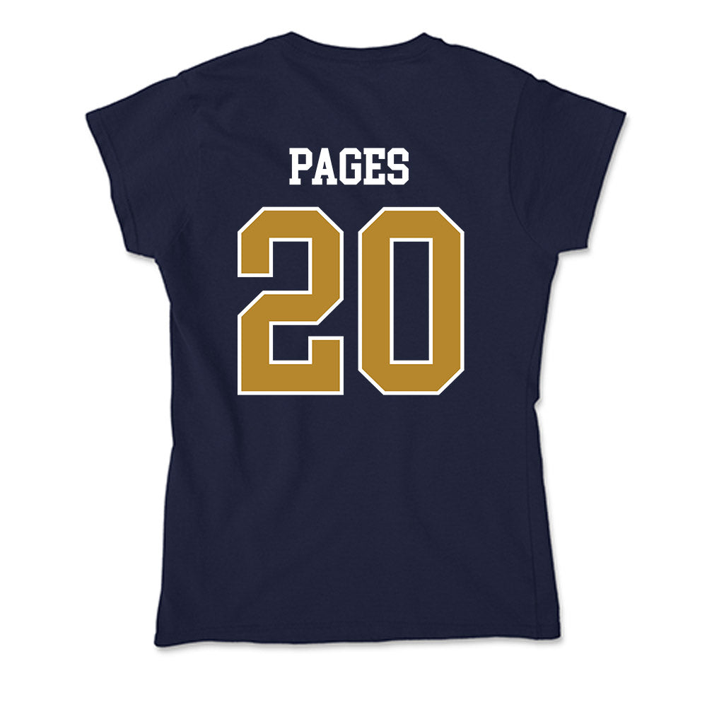 FIU - NCAA Softball : Charli Pages - Soft Style Women’s T-Shirt-1
