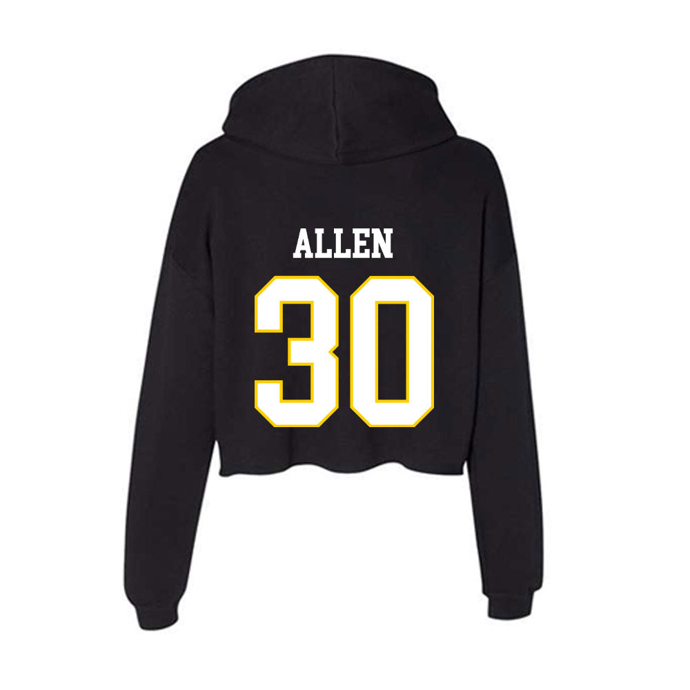 Southeastern - NCAA Women's Basketball : Katelynn Allen - Women's Crop Fleece Hoodie-1