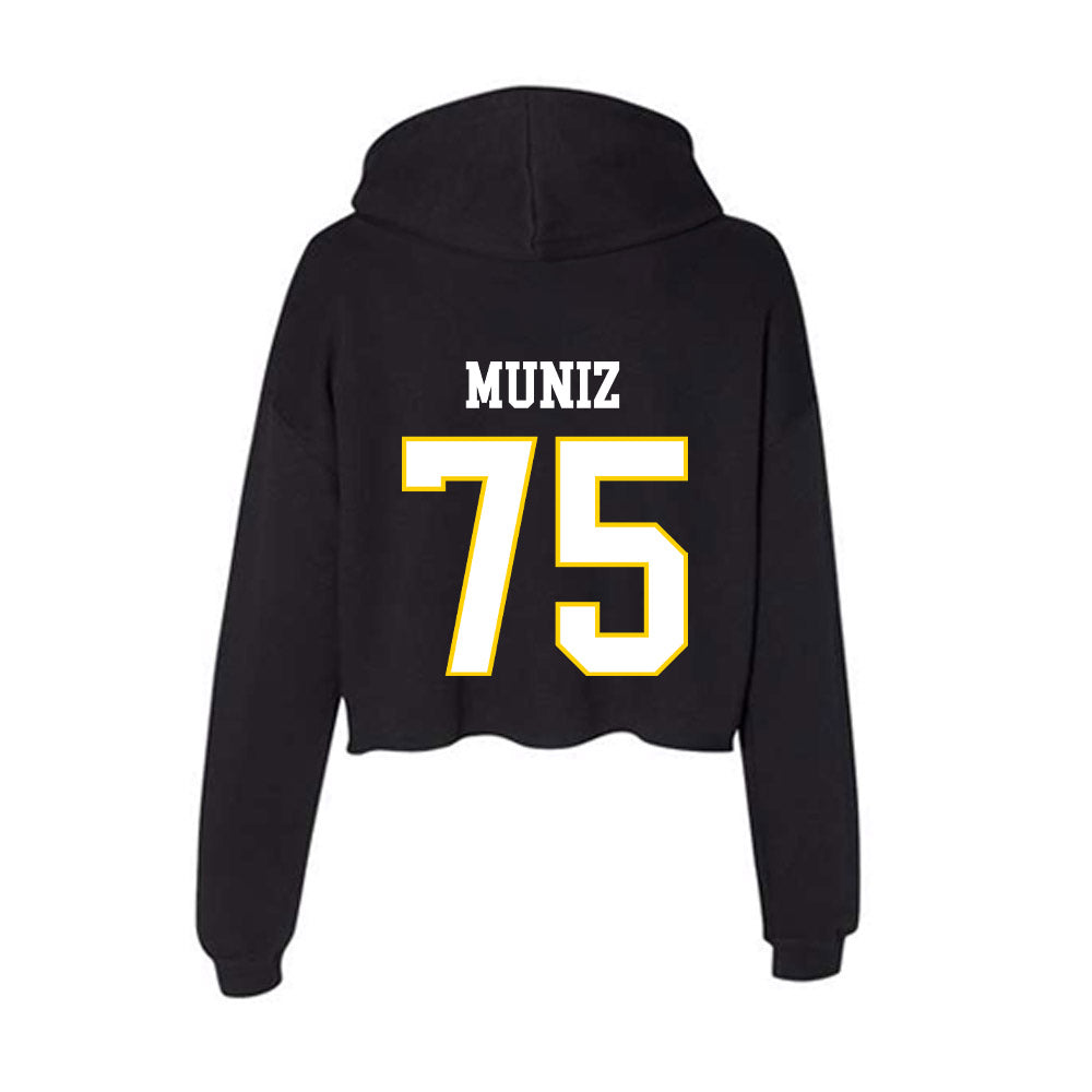 Southeastern - NCAA Football : Jacob Muniz - Women's Crop Fleece Hoodie-1