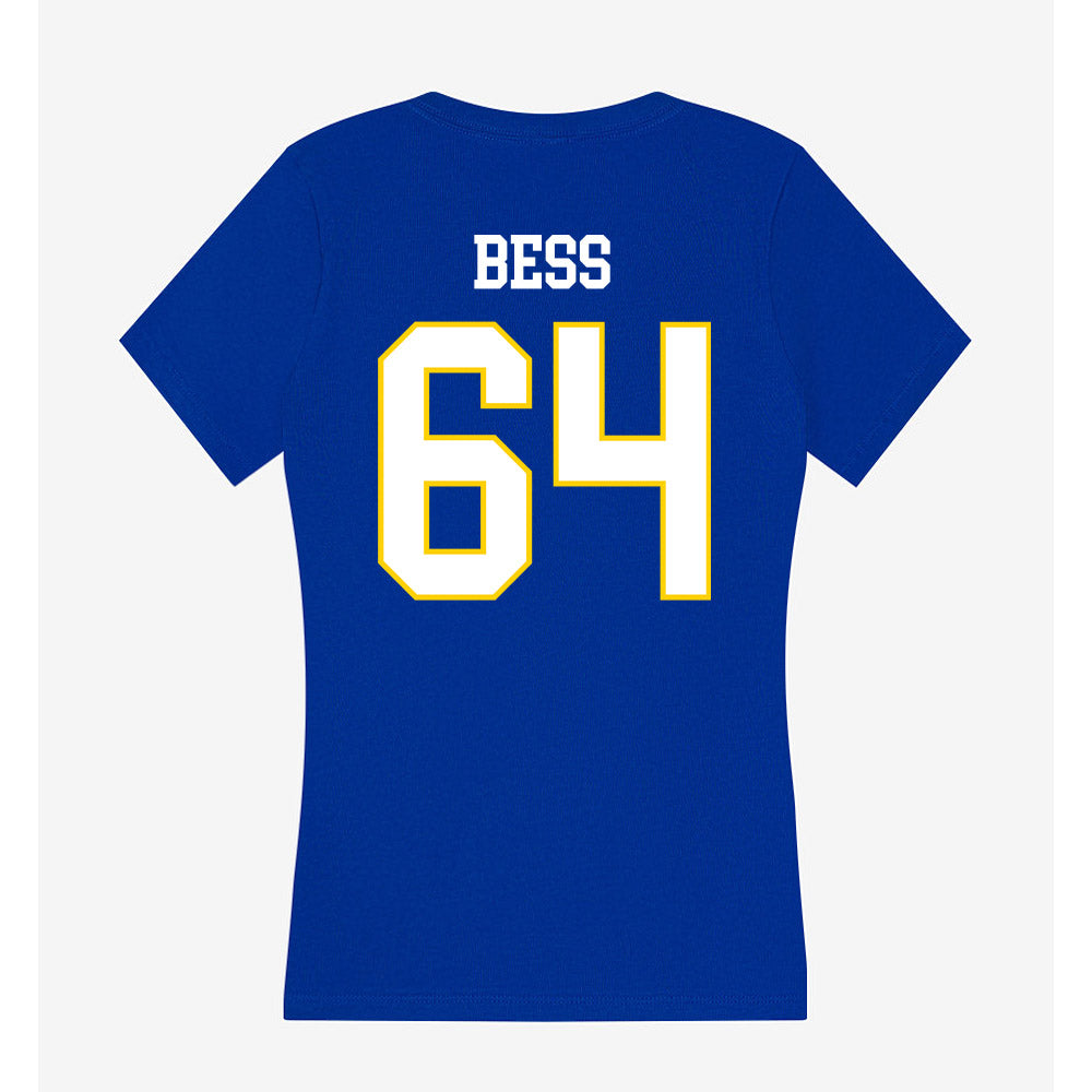 Southeastern - NCAA Football : James Bess - Women's V-Neck T-Shirt-1