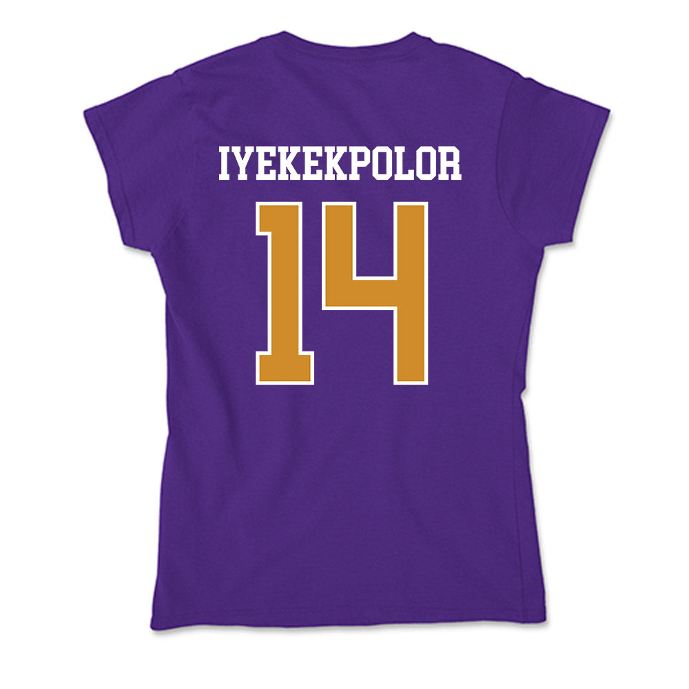 Alcorn - NCAA Women's Basketball : Arene Iyekekpolor - Soft Style Women’s T-Shirt-1