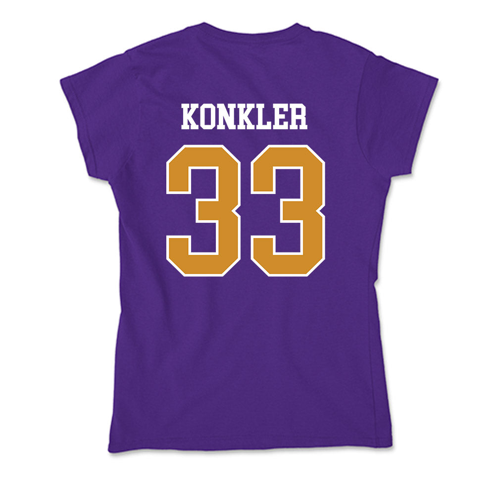Alcorn - NCAA Baseball : Hayden Konkler - Soft Style Women’s T-Shirt-1