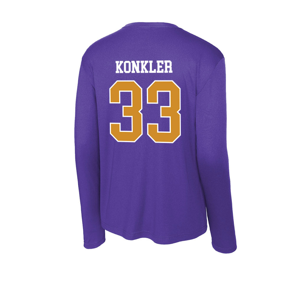 Alcorn - NCAA Baseball : Hayden Konkler - Activewear Long Sleeve T-Shirt-1