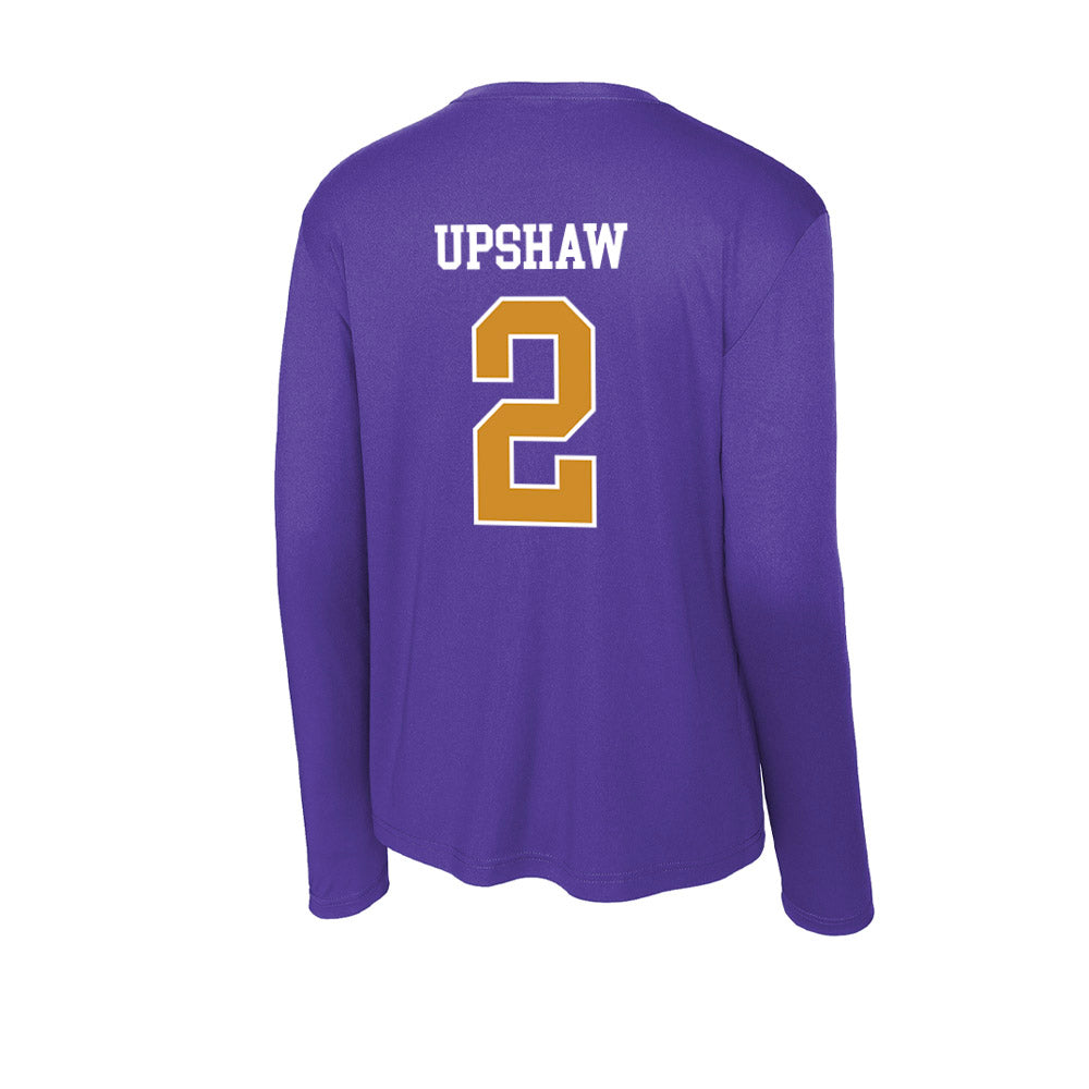 Alcorn - NCAA Women's Volleyball : Bailey Upshaw - Activewear Long Sleeve T-Shirt-1