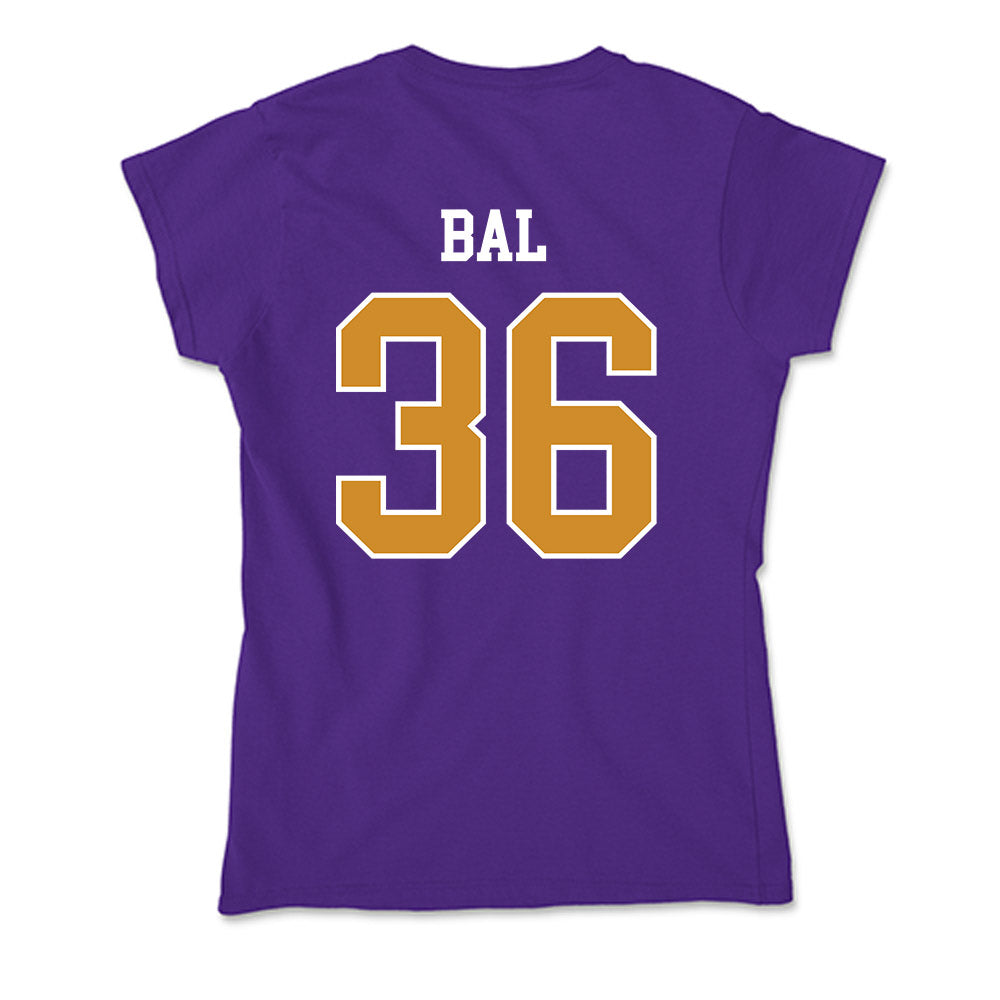 Alcorn - NCAA Women's Soccer : Charlie Bal - Soft Style Women’s T-Shirt-1