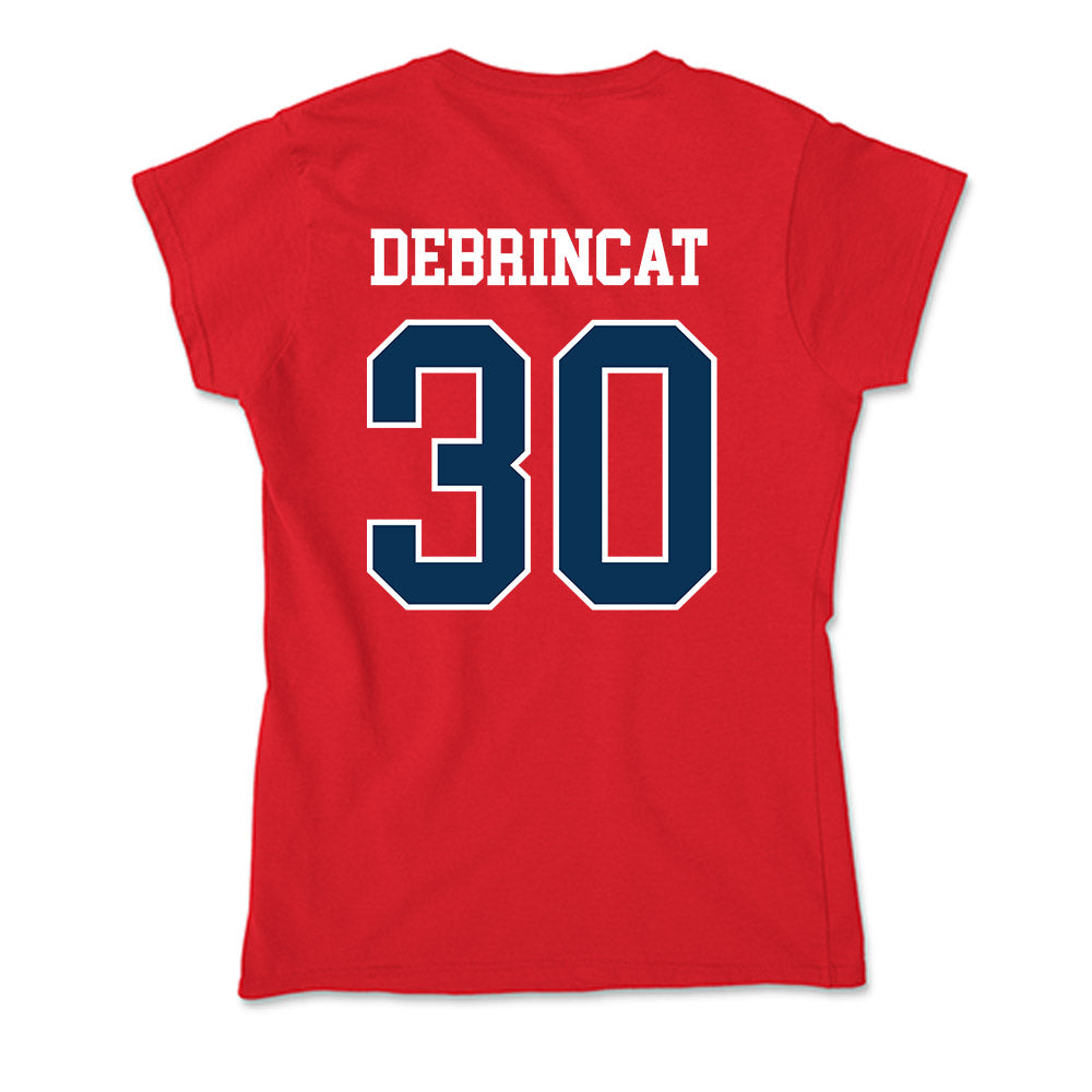 Saginaw Valley - NCAA Football : Joey DeBrincat - Soft Style Women’s T-Shirt-1