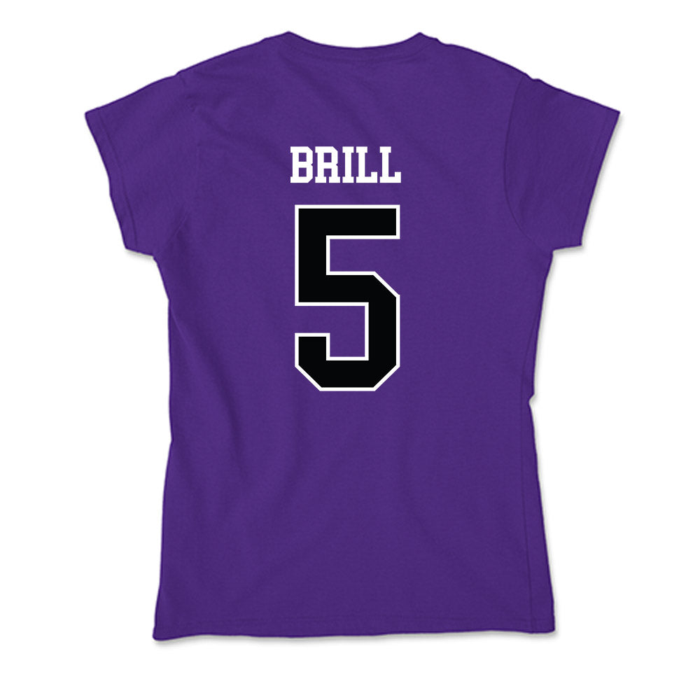 Stonehill - NCAA Softball : Jessica Brill - Soft Style Women’s T-Shirt-1