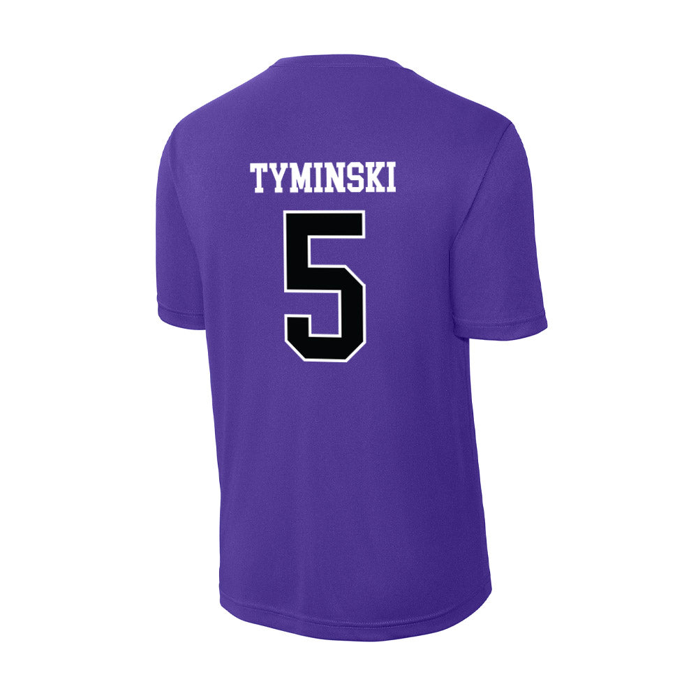 Stonehill - NCAA Football : Damian Tyminski - Activewear T-Shirt-1