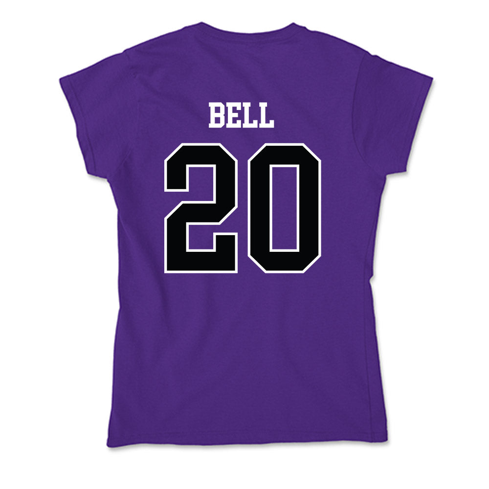Stonehill - NCAA Baseball : Hunter Bell - Soft Style Women’s T-Shirt-1