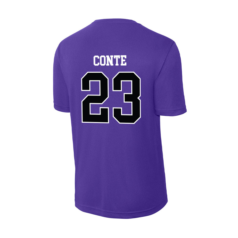 Stonehill - NCAA Softball : Shannon Conte - Activewear T-Shirt-1
