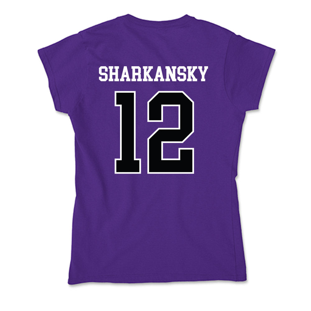 Stonehill - NCAA Women's Soccer : Olivia Sharkansky - Soft Style Women’s T-Shirt-1