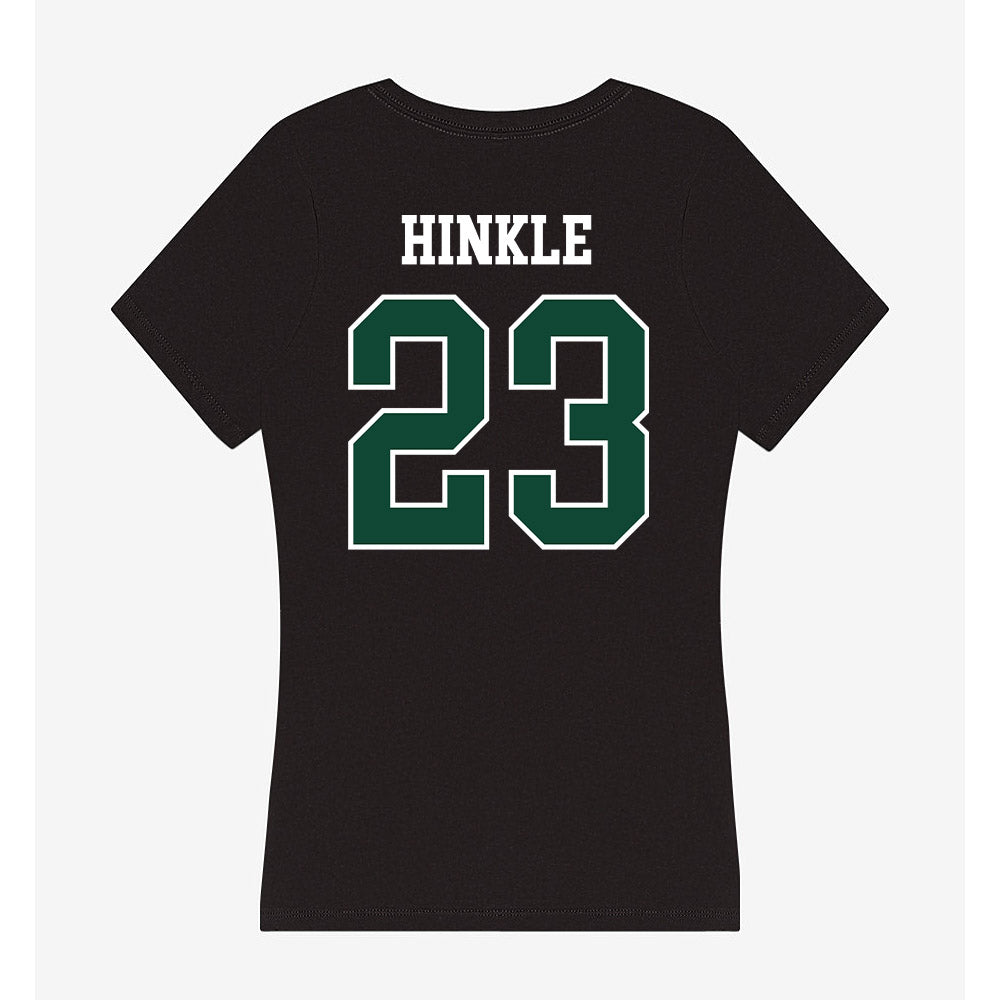 Tiffin - NCAA Women's Basketball : Tomi Hinkle - Women's V-Neck T-Shirt-1