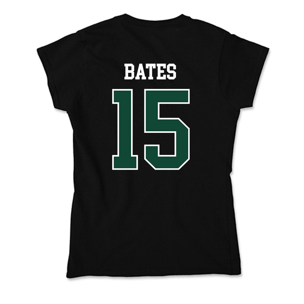 Tiffin - NCAA Men's Basketball : Caleb Bates - Soft Style Women’s T-Shirt-1
