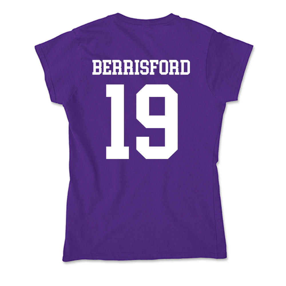 UST - NCAA Baseball : Max Berrisford - Soft Style Women’s T-Shirt-1