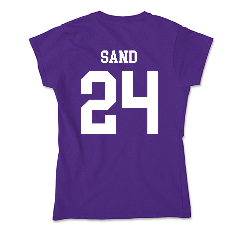 UST - NCAA Women's Basketball : Alyssa Sand - Soft Style Women’s T-Shirt-1