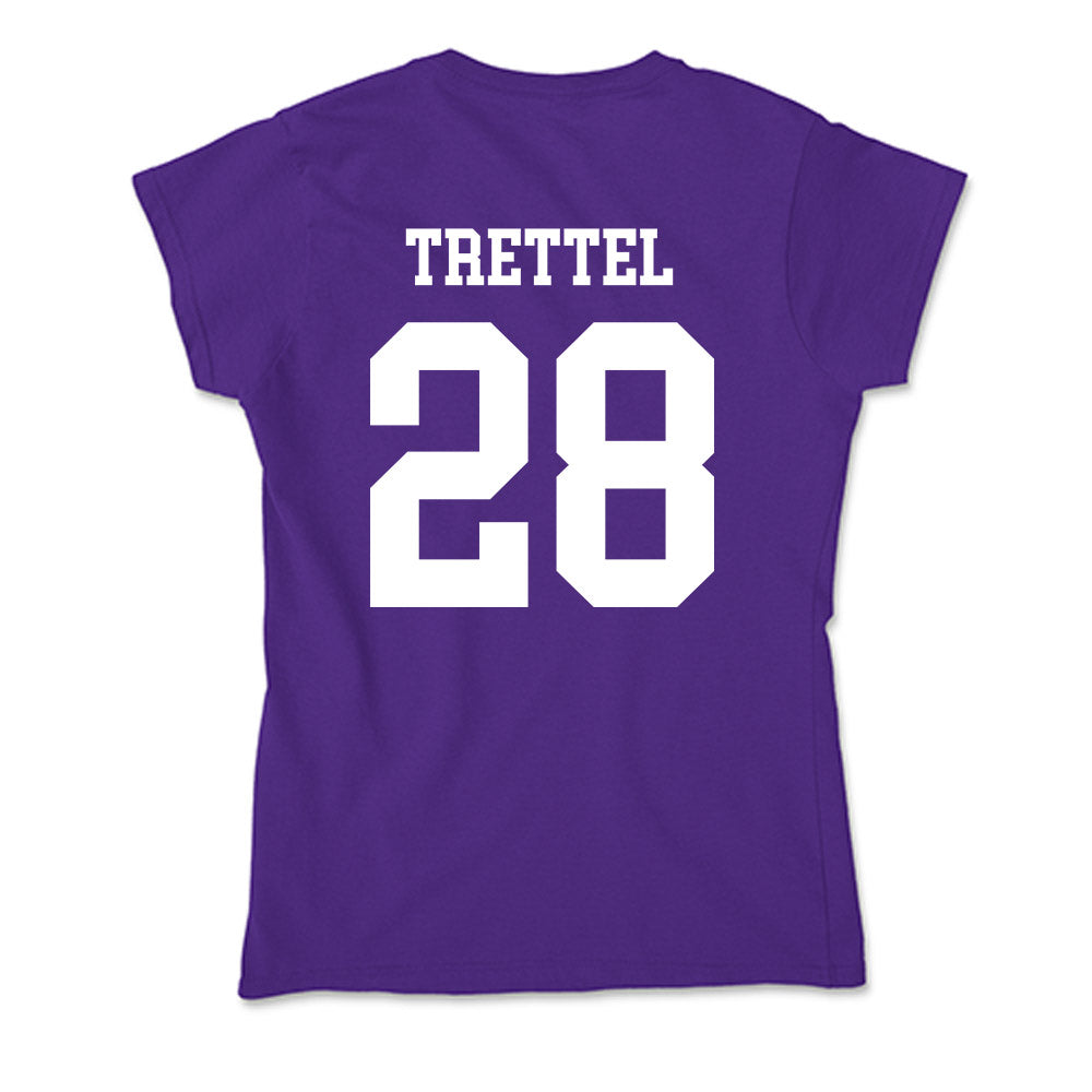 UST - NCAA Women's Soccer : Tatum Trettel - Soft Style Women’s T-Shirt-1