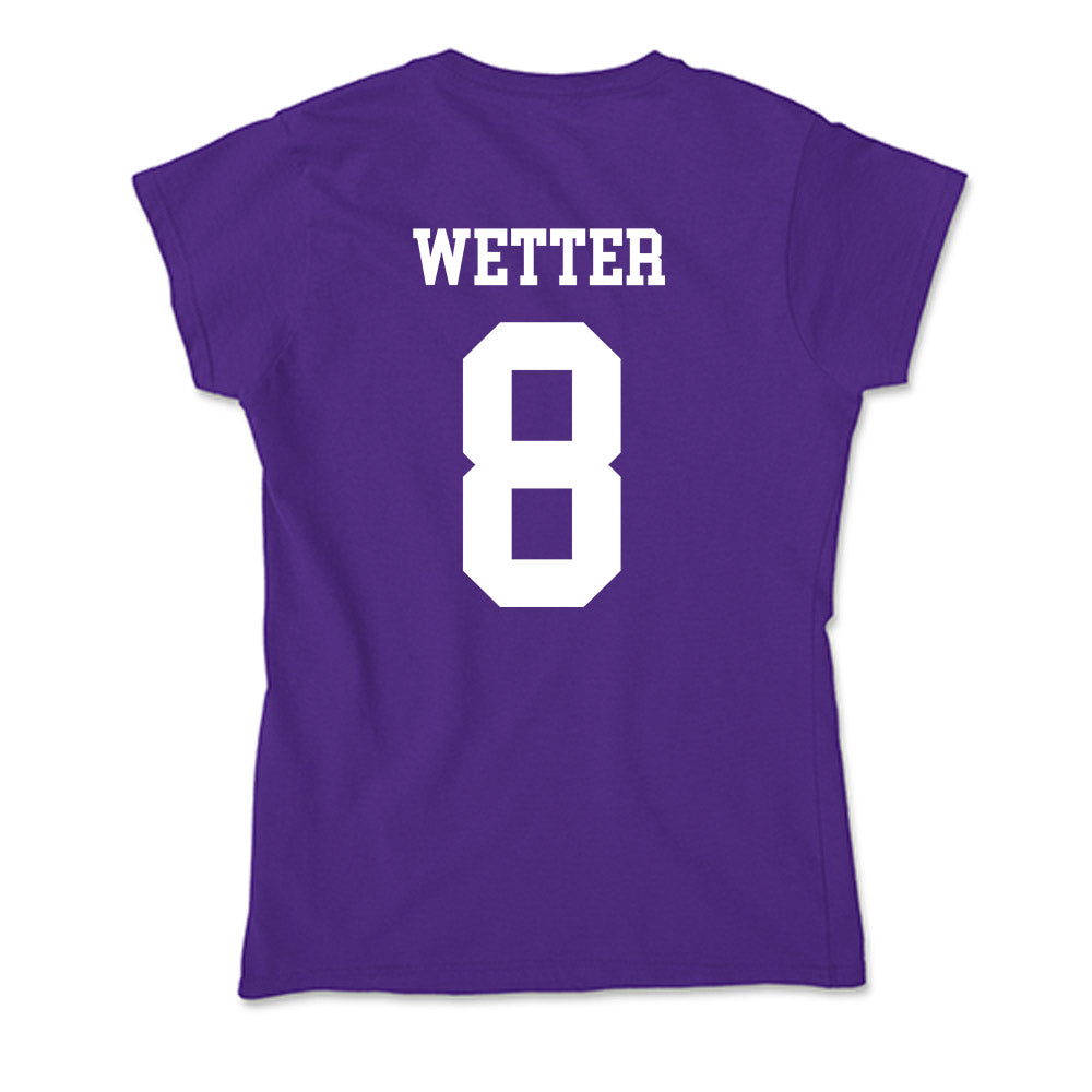 UST - NCAA Women's Volleyball : Megan Wetter - Soft Style Women’s T-Shirt-1