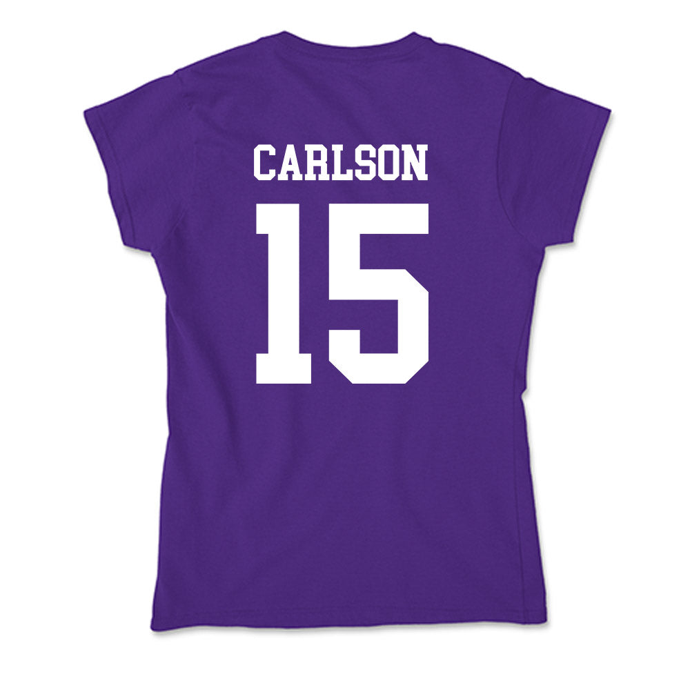 UST - NCAA Football : Will Carlson - Soft Style Women’s T-Shirt-1