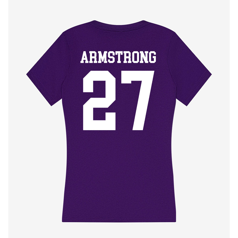 UST - NCAA Women's Soccer : Molly Armstrong - Women's V-Neck T-Shirt-1