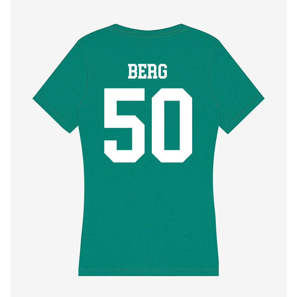 UAM - NCAA Football : Carson Berg - Women's V-Neck T-Shirt-1