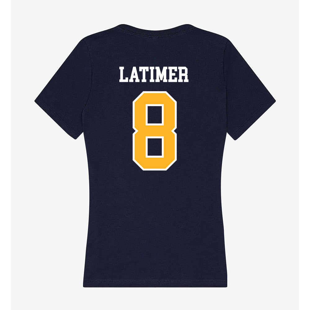 FLC - NCAA Football : Solomon Latimer - Women's V-Neck T-Shirt-1