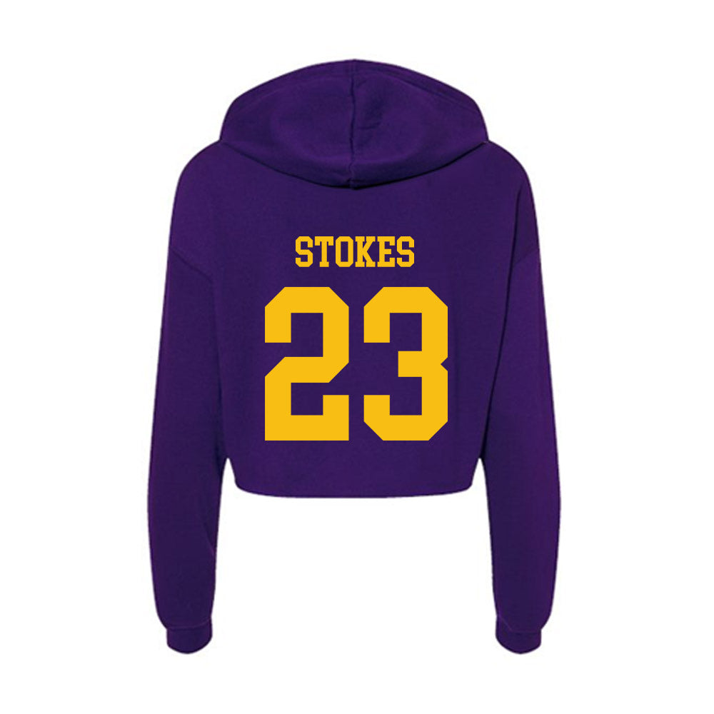 Minn. St. - NCAA Women's Basketball : Haylee Stokes - Women's Crop Fleece Hoodie-1
