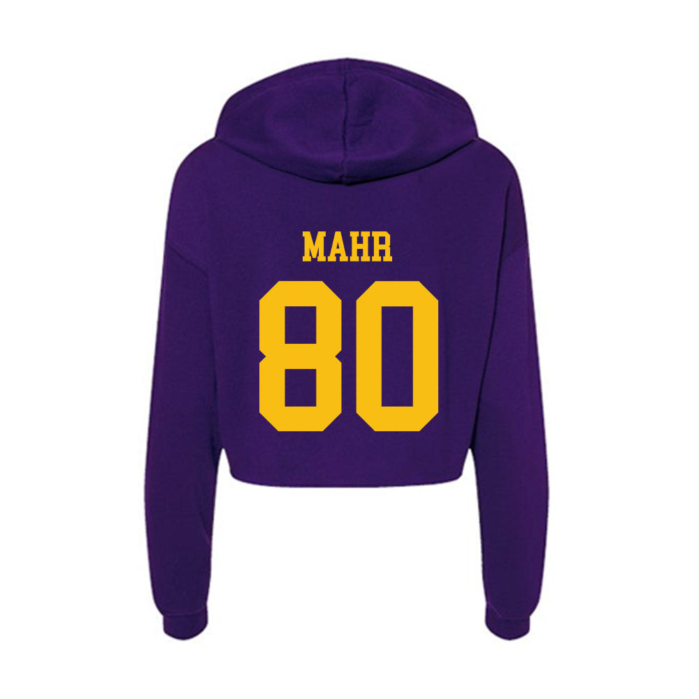 Minn. St. - NCAA Football : Madden Mahr - Women's Crop Fleece Hoodie-1
