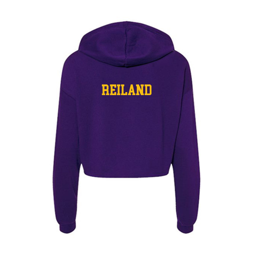 Minn. St. - NCAA Women's Track & Field : Chantle Reiland - Women's Crop Fleece Hoodie-1