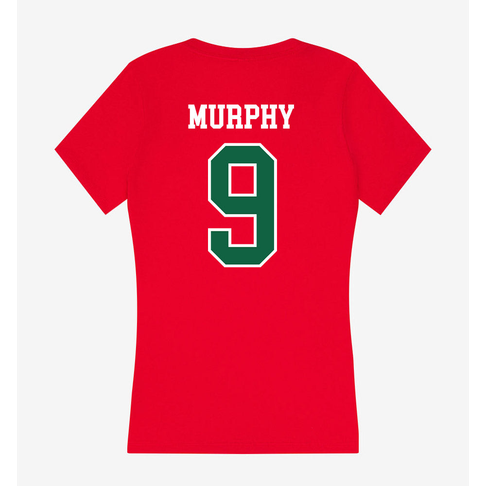 Minot State - NCAA Women's Volleyball : Olivia Murphy - Women's V-Neck T-Shirt-1