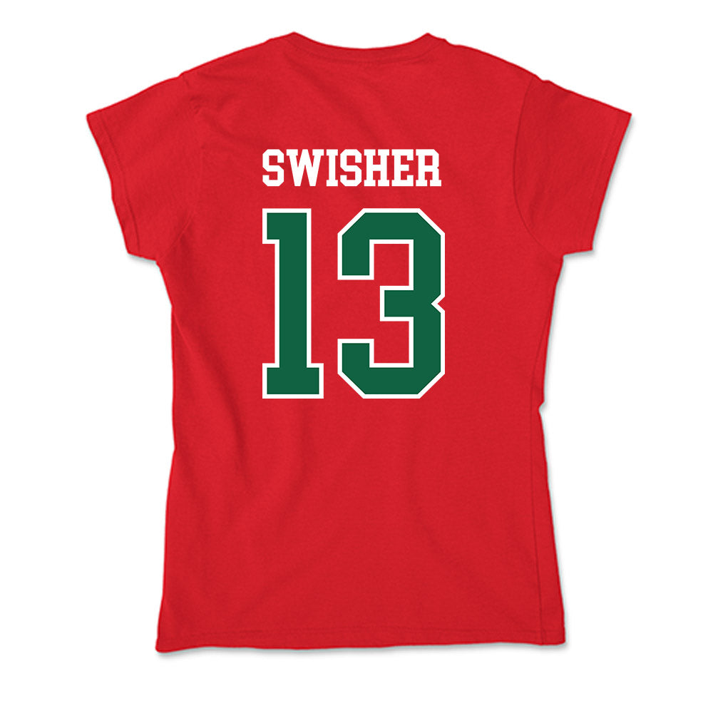 Minot State - NCAA Women's Volleyball : Emma Swisher - Soft Style Women’s T-Shirt-1