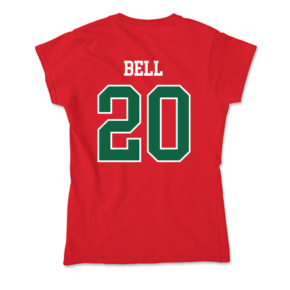 Minot State - NCAA Women's Volleyball : Jasmin Bell - Soft Style Women’s T-Shirt-1