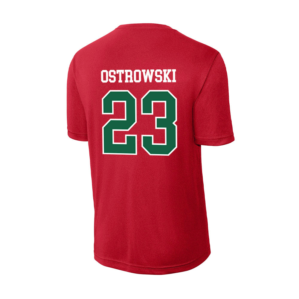 Minot State - NCAA Women's Soccer : Morgan Ostrowski - Activewear T-Shirt-1