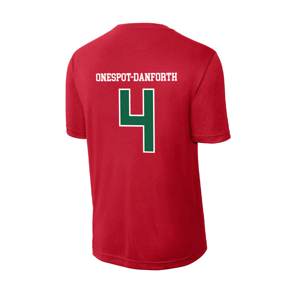 Minot State - NCAA Women's Volleyball : Katelyn Onespot-Danforth - Activewear T-Shirt-1