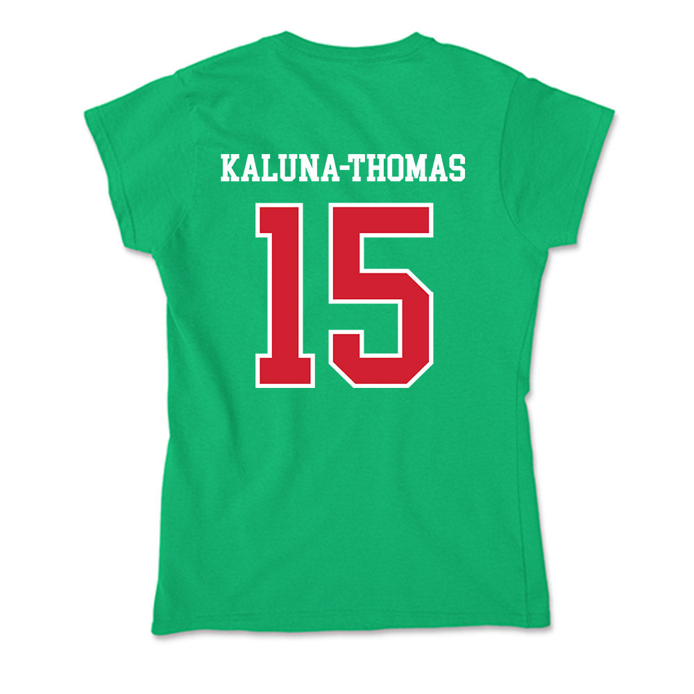 MVSU - NCAA Softball : Kelsey Kaluna-Thomas - Soft Style Women’s T-Shirt-1