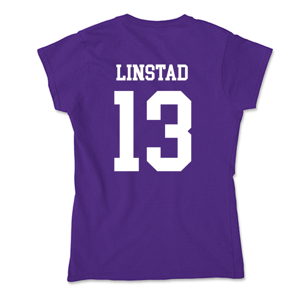 Sioux Falls - NCAA Softball : Morgan Linstad - Soft Style Women’s T-Shirt-1