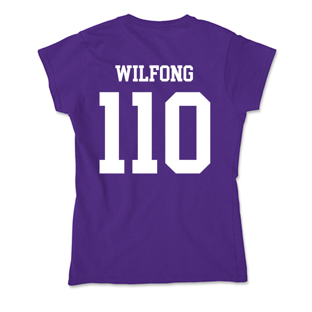 Sioux Falls - NCAA Wrestling : Abby Wilfong - Soft Style Women’s T-Shirt-1