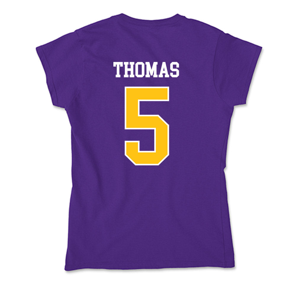 East Carolina - NCAA Women's Soccer : Molly Thomas - Soft Style Women’s T-Shirt-1