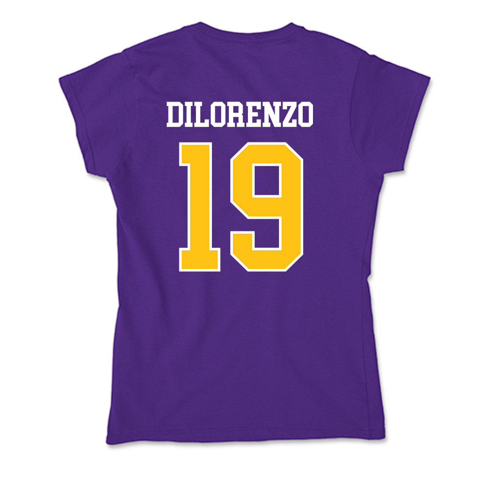 East Carolina - NCAA Baseball : Jackson DiLorenzo - Soft Style Women’s T-Shirt-1