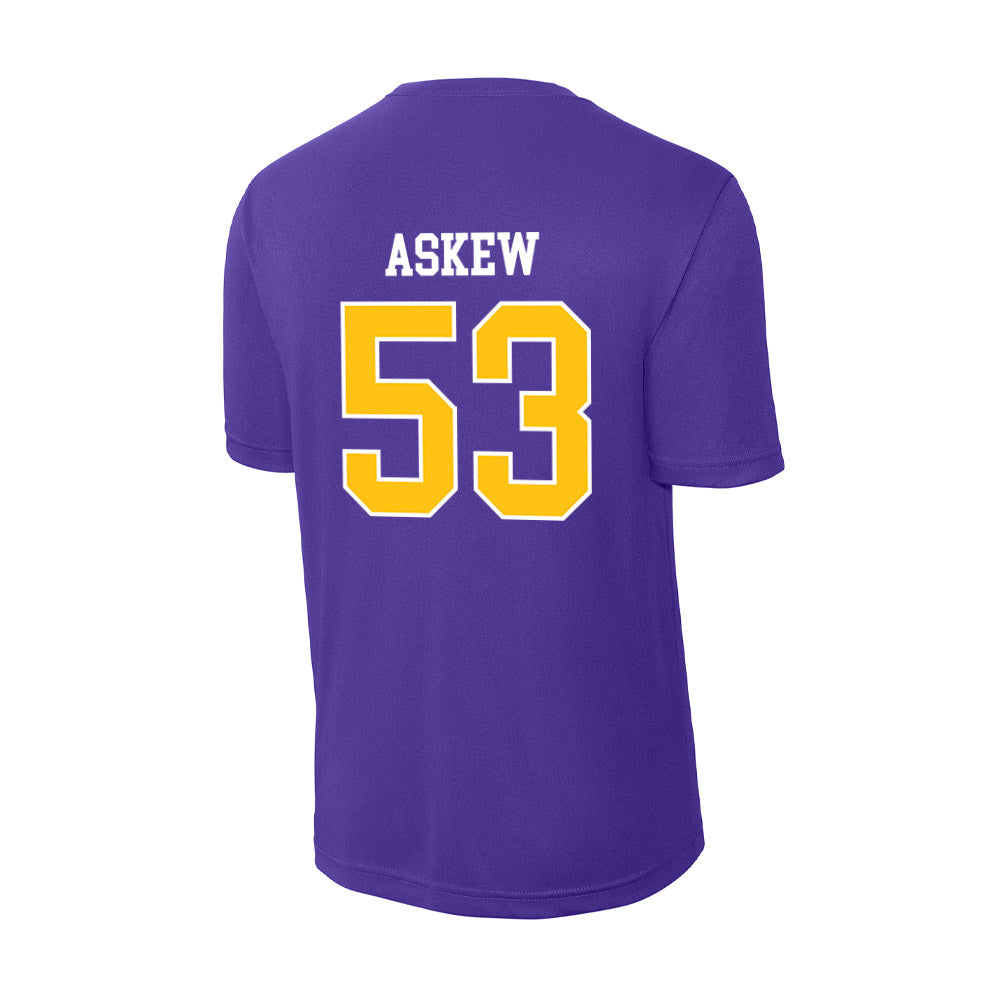 East Carolina - NCAA Football : Panda Askew - Activewear T-Shirt-1