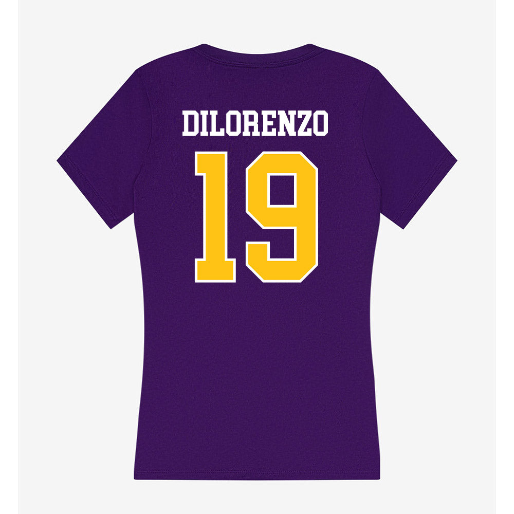 East Carolina - NCAA Baseball : Jackson DiLorenzo - Women's V-Neck T-Shirt-1