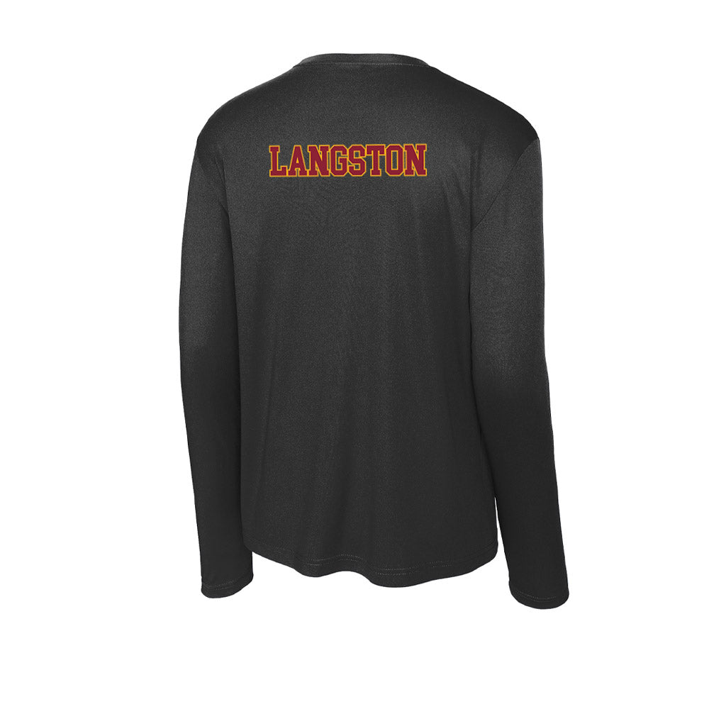 ULM - NCAA Football : Seidrion Langston - Activewear Long Sleeve T-Shirt-1