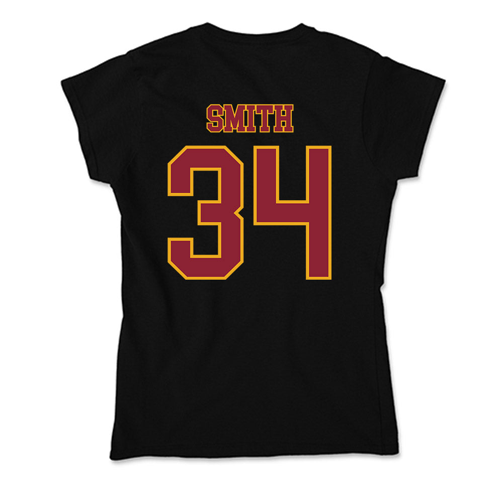 ULM - NCAA Football : Ozarrio Smith - Soft Style Women’s T-Shirt-1