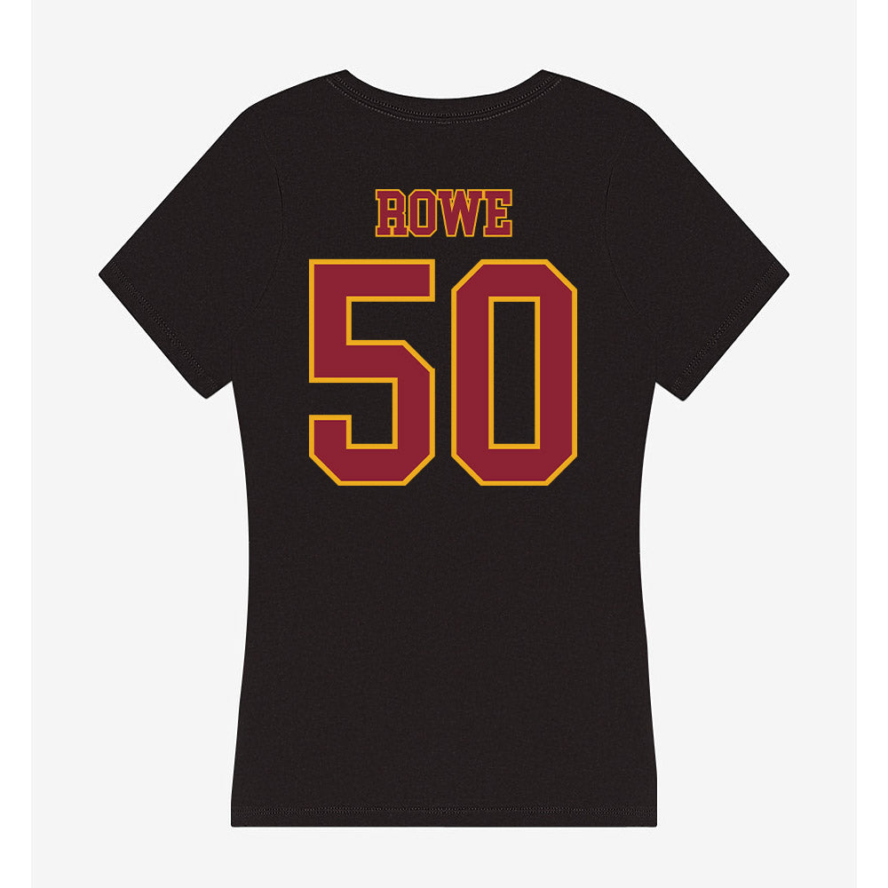 ULM - NCAA Football : Jordan Rowe - Women's V-Neck T-Shirt-1