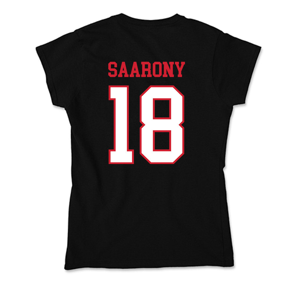 Northeastern - NCAA Men's Soccer : Shai Saarony - Soft Style Women’s T-Shirt-1