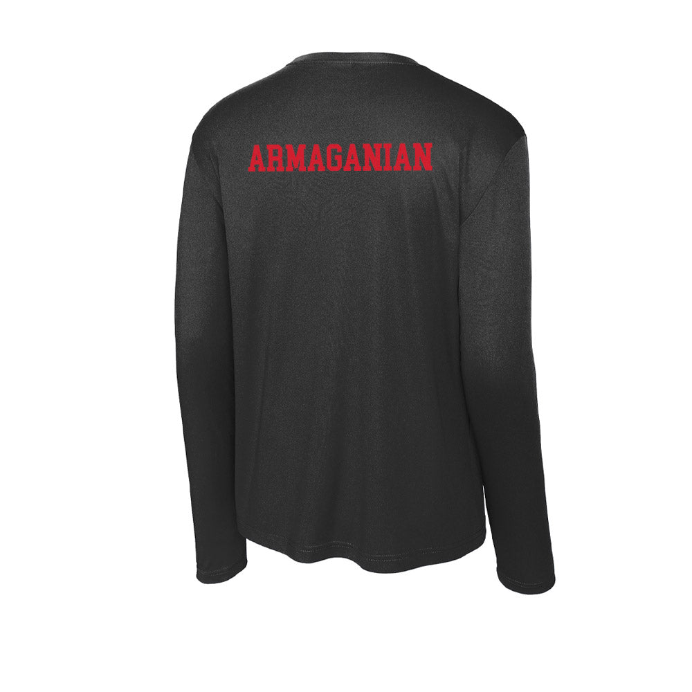Northeastern - NCAA Women's Field Hockey : Camille Armaganian - Activewear Long Sleeve T-Shirt-1