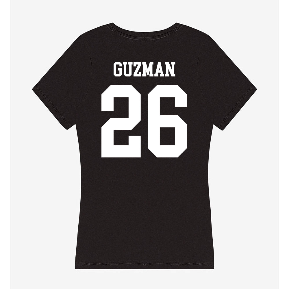 WTAMU - NCAA Softball : Tessia Guzman - Women's V-Neck T-Shirt-1