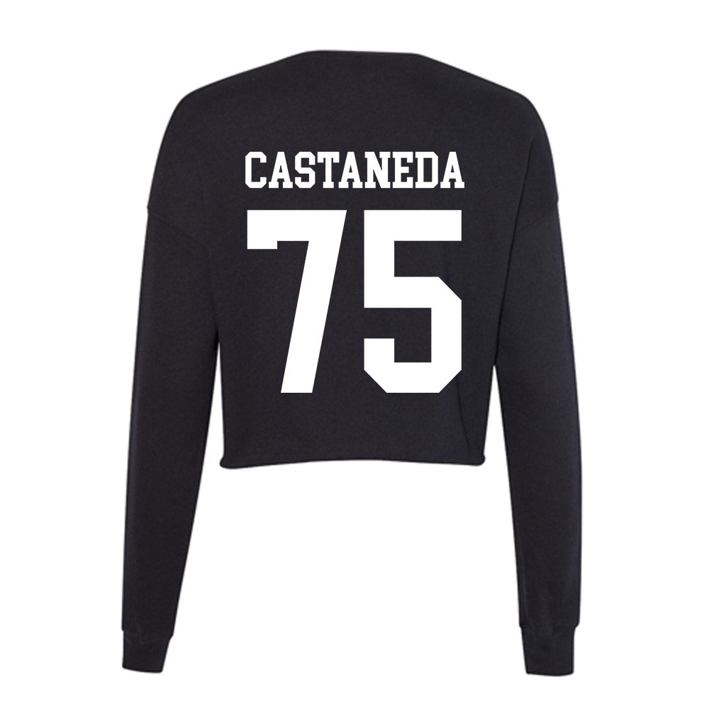 WTAMU - NCAA Football : Niko Castaneda - Women's Cropped Crew Fleece-1