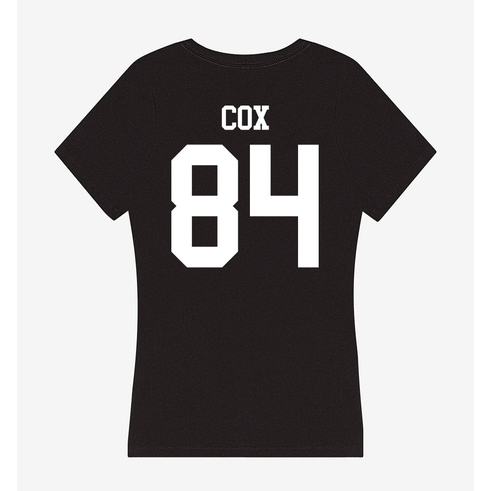 undefined - NCAA Football : Drew Cox - Women's V-Neck T-Shirt-1