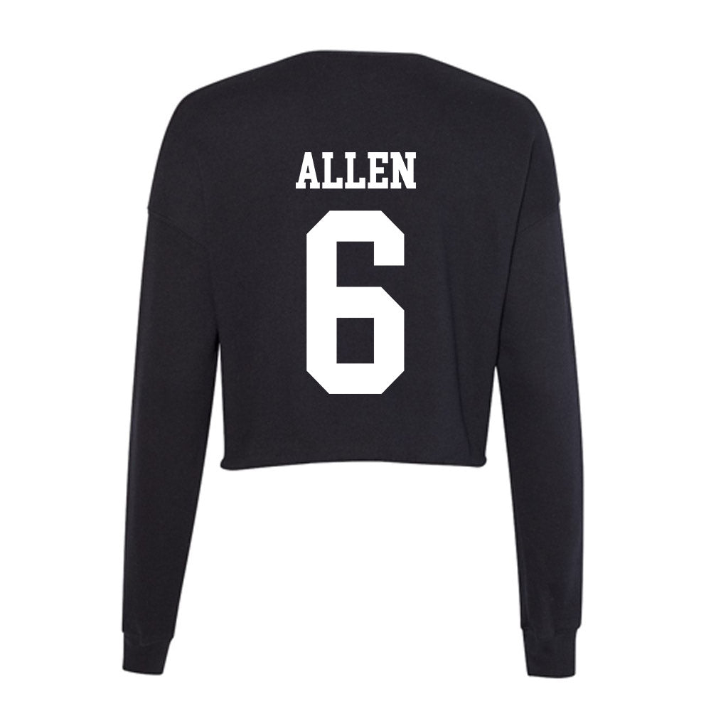 WTAMU - NCAA Football : Phineas Allen - Women's Cropped Crew Fleece-1